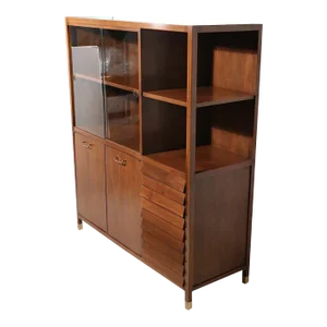 Mid Century Merton Gershun for American of Martinsville Sideboard Server Bookshelf C. 1950/60’s