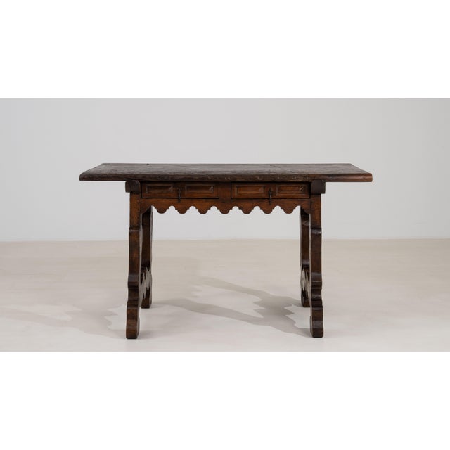 Spanish Fratino Table in Original Patina, Antique, Spain, Circa 1800 For Sale In Greensboro - Image 6 of 14