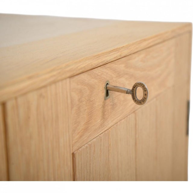 Vintage Cabinet in Oak by Mogens Koch, 1980s For Sale - Image 9 of 18