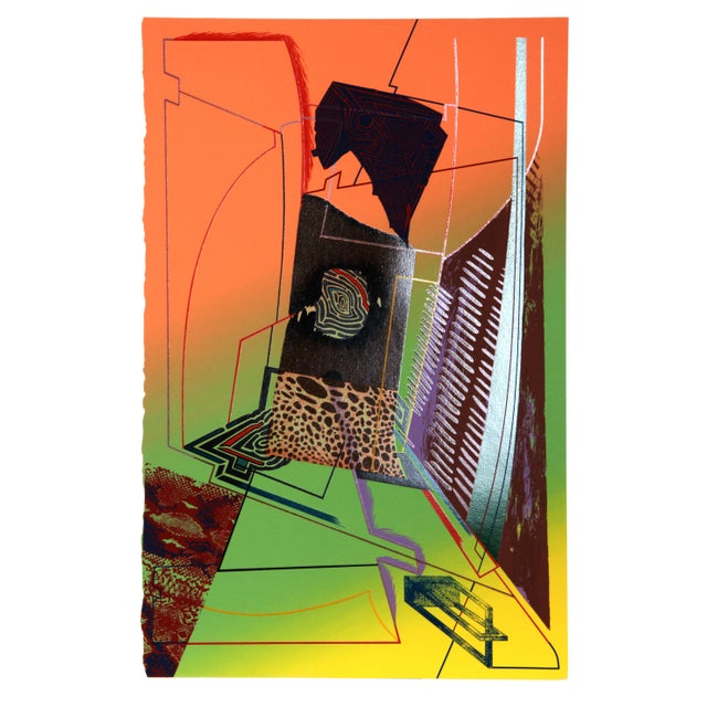 William Schwedler Dead Give Away Serigraph For Sale