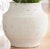 Contemporary White Washed Finish Ceramic Planter, 17" For Sale - Image 3 of 3