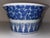 Antique Japanese Blue and White Sake Cup Washing Bowl For Sale - Image 6 of 18