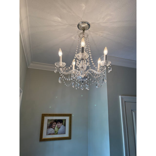 ✨ This stunning crystal chandelier is the perfect statement piece to elevate your home décor! Adorned with shimmering...