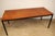 Wood Vintage Danish Teak and Black Lacquered Metal Table, 1950s For Sale - Image 7 of 18