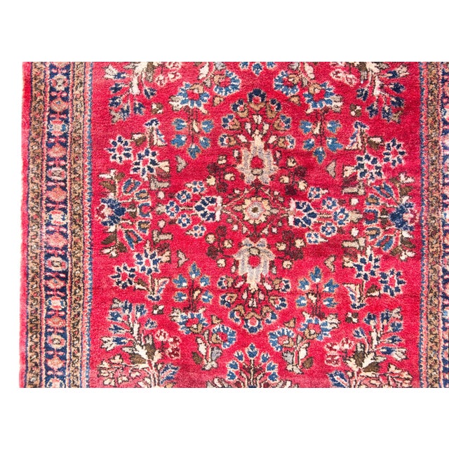 Early 20th Century Persian Sarouk Rug For Sale - Image 9 of 15