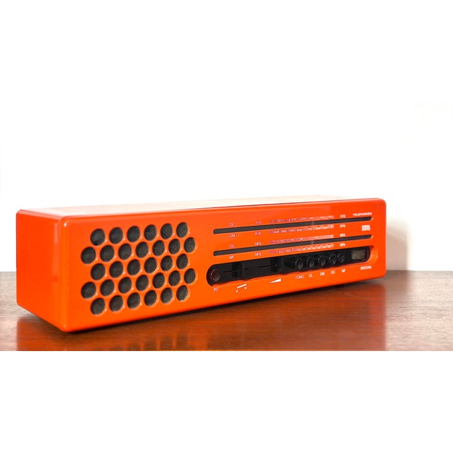 Mid-Century Modern Space Age Kira Radio from Telefunken, Italy, 1970 For Sale - Image 3 of 12