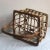 Mid-20th Century Four Bottle Rattan Wine Caddy For Sale - Image 4 of 12