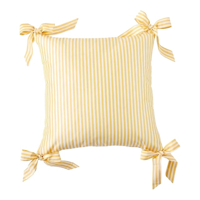 Silk Bow Pillows For Sale
