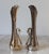 Mid 20th Century Vintage Silver-Tone Swan Bud Vases S/3 For Sale - Image 5 of 12