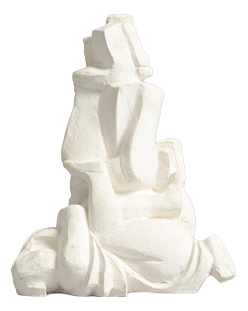 Jan Keustermans, Abstract Sculpture, Plaster