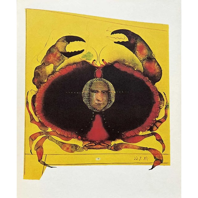 Paul Wunderlich Country: Germany Title: Le Tourteau Tatoue – 20 Medium: Photogravure Marks: Not Signed or numbered...