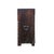 Asian Pattern Brown Black Hardware Drawers Accent Storage Cabinet For Sale In San Francisco - Image 6 of 13