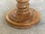 Round Sculptural Pine Pedestal Table, Denmark, 1970s For Sale - Image 3 of 11