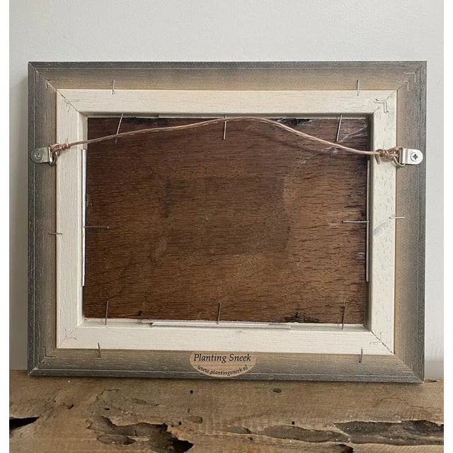 Dutch Artist, Landscape, Oil on Panel, 1960s, Framed For Sale - Image 4 of 5