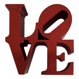 Contemporary Robert Indiana Love Sculpture For Sale