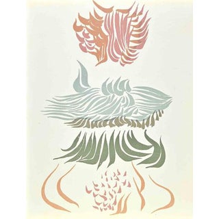 Jacques Herold, Abstract Composition, 1974, Lithograph For Sale