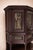 Late 19th Century Gothic Revival Oak Cabinet With Repoussé Medieval Figural Panels For Sale - Image 4 of 7