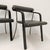 Vintage Black Armchairs with Armrests, 1980s, Set of 4 For Sale - Image 14 of 18