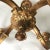 Antique Italian Carved Giltwood Chandelier With Timeworn Gilding, Late 19th Century For Sale - Image 4 of 10