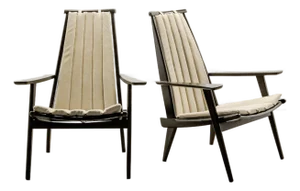 1960s Spindle Back Armchairs