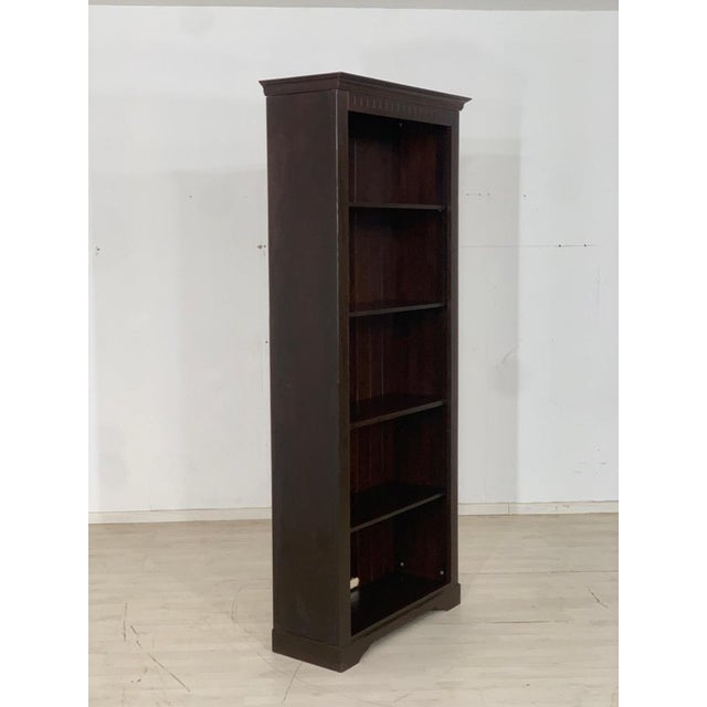 German Antique Style Bookcase For Sale - Image 5 of 9