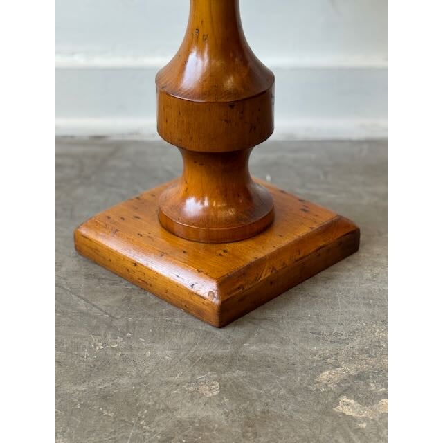 1950's Raymond Enkeboll Marble and Wood Drink Table For Sale In Los Angeles - Image 6 of 9