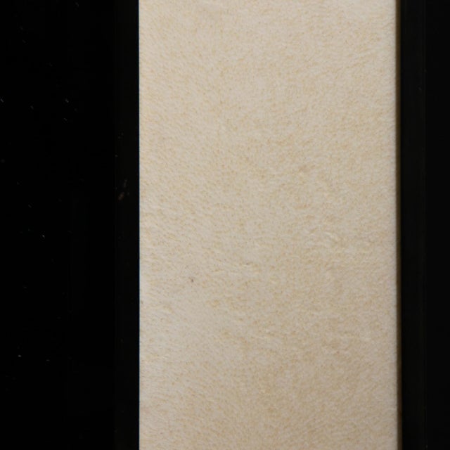 Brown Lacquered Goatskin Parchment Wall Mirror by Aldo Tura, 1970s For Sale - Image 8 of 11