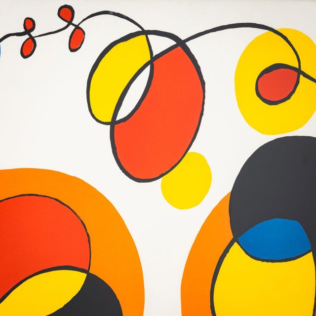 1970s Alexander Calder (USA, 1898–1976) – Color Lithograph "OVERLAPPING", Ed. 79/95 For Sale - Image 13 of 18