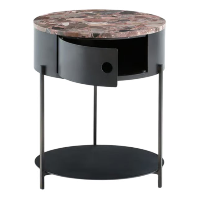 Talbingo Marbled Bedside Table by AM.PM, 2010s For Sale