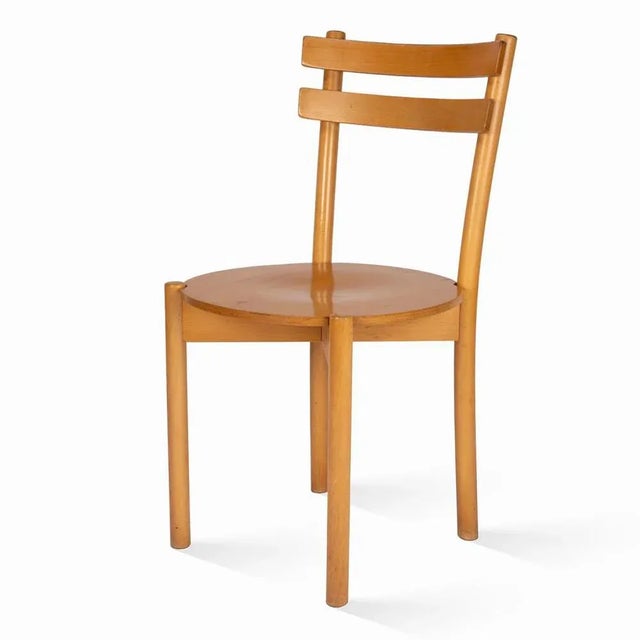 Wooden Chair, France, 1990s For Sale - Image 4 of 12