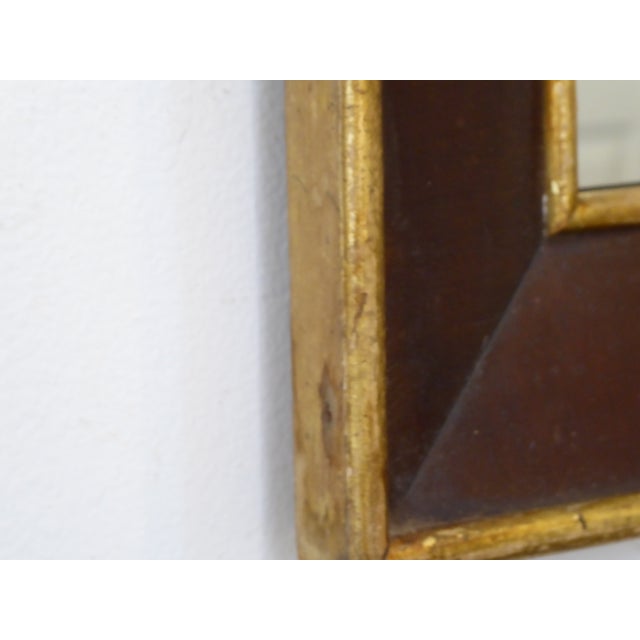 Antique Mahogany Mirror For Sale - Image 4 of 4