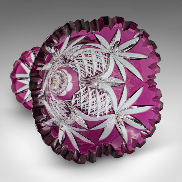 Glass 1880's Antique Decorative Vase For Sale - Image 7 of 12