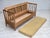 Swedish Drop Arm Sofa in Fabric and Oak, 1970s For Sale - Image 9 of 18