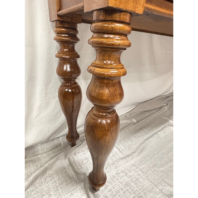 Wood VIntage Bernhardt Belmont Victorian Style Walnut Finish Sideboard, Console For Sale - Image 7 of 12