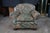 Sherrill Furniture Vintage Sherrill Furniture Traditional Safari Jungle Animal Print Club Arm Chair For Sale - Image 4 of 8