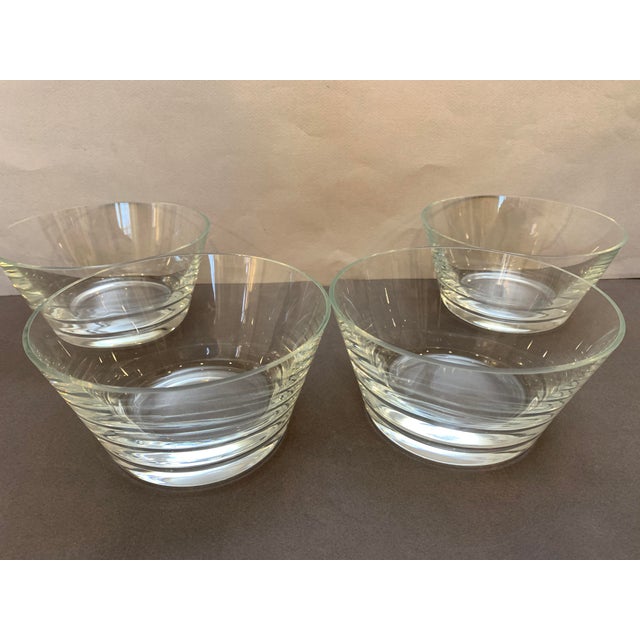 Highly reflective heavy Crystal bowls suitable for fruit, salads, desserts, sherbet or ice cream, nuts or condiments. Each...