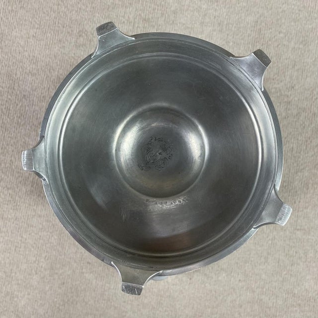 Silver Candelabras by Just Andersen for GAB Guldsmedsaktiebolaget, Denmark / Sweden, 1931, Set of 2 For Sale - Image 8 of 11