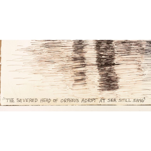 Domenick Capobianco Surrealist Works on Paper, 6 For Sale - Image 14 of 18