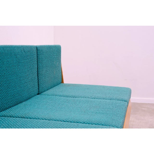 Mid-Century Folding Sofa Bed from Drevotvar, Czechoslovakia, 1970s For Sale - Image 16 of 17