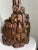 Wood Early 1900s Intricately Hand-Carved Bamboo Water Pail/Flower Vase For Sale - Image 7 of 10