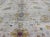 Keivan Woven Arts Turkish Oushak Rug With Hand Spun Wool in Gray Border, Ivory, Yellow For Sale - Image 9 of 10