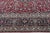 Hand-Knotted Cork Wool Kashan Rug with Medallion Design, 2000s For Sale - Image 9 of 13