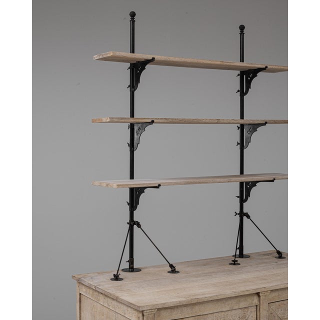 1900s French Oak Display Cabinet For Sale In Greensboro - Image 6 of 18