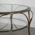 Coffee Table in Glass and Brass, 1950s For Sale - Image 3 of 6