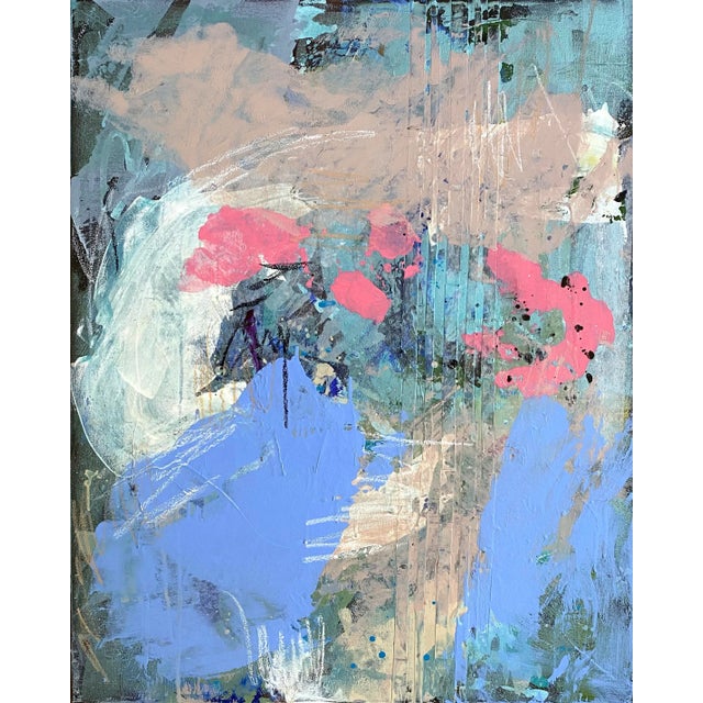 "It's Complicated" 2022 Framed Painting by Jessalin Beutler For Sale In Seattle - Image 6 of 7