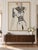 Art Deco Vintage French Fashion Art Print – Art Deco Fur Trim Dress Illustration, 36" X 48" For Sale - Image 3 of 8