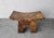 Mid-Century Modern Rare Karl Springer Lacquered Goatskin Stool For Sale - Image 3 of 9