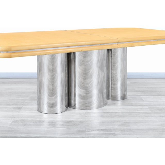 Brueton Mid-Century Modern "Radial" Dining Table by Stanley J. Friedman for Brueton For Sale - Image 4 of 13