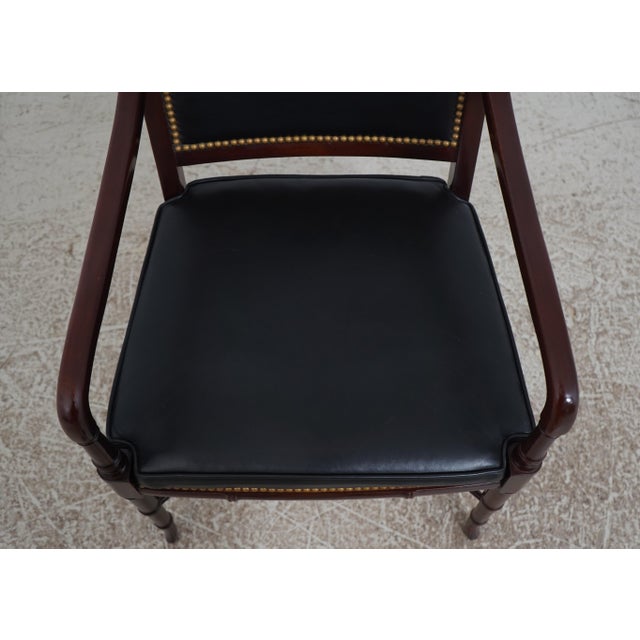 Pair of Hancock & Moore Leather Armchairs For Sale - Image 10 of 18