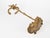 1960s Spanish Baroque Curated Brass Fireplace Tools Set With Stand - 3 Pieces For Sale - Image 10 of 10